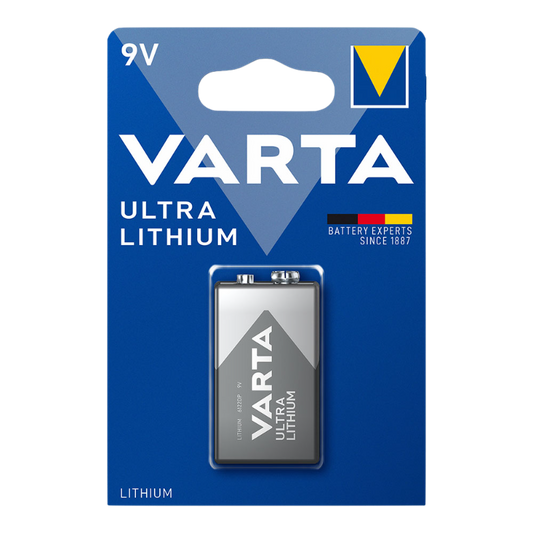 PILA VARTA ULTRA LITHIUM 9V - 6LR61