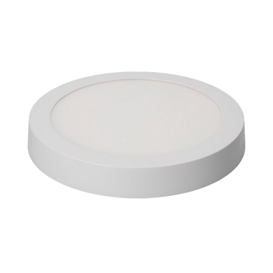 ROUND SURFACE LED DOWNLIGHT 20W 1500lm 6400K COLD LIGHT Ø22.5x4cm WHITE