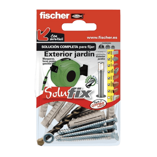 KIT FIJACIÓN EXTERIOR JARDIN