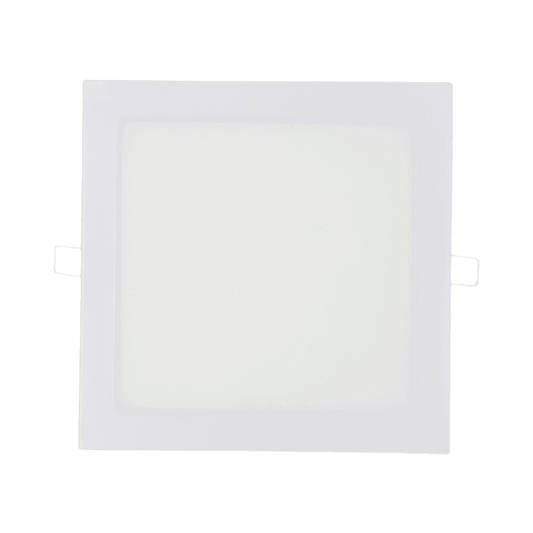 SQUARE RECESSED LED DOWNLIGHT 20W COLD LIGHT 6400K 1500lm WHITE 22x22cm